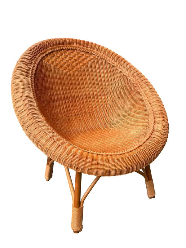 Wicker Egg Chair - Rattan Armchair